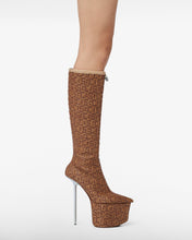 Load image into Gallery viewer, Pole Gcds Monogram Rafia Boots