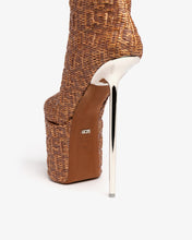 Load image into Gallery viewer, Pole Gcds Monogram Rafia Boots