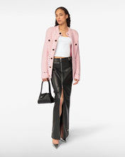 Load image into Gallery viewer, Bouclé Knit Jacket | Unisex Coats & Jackets Pink | GCDS®