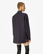 Load image into Gallery viewer, Gcds Bling Monogram Overshirt | Women Coats & Jackets Black | GCDS®