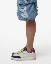 Load image into Gallery viewer, Retrò Nami Sneakers | Men Shoes Bordeaux/Blue | GCDS Spring/Summer 2023