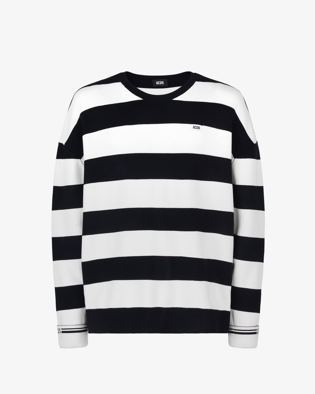Striped Logo Sweater