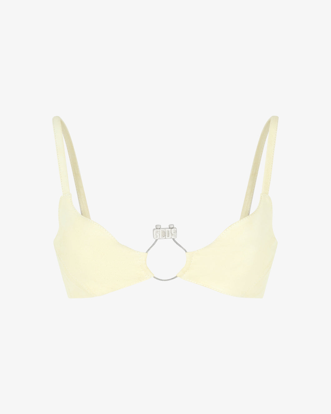 Hoop Suede Bra