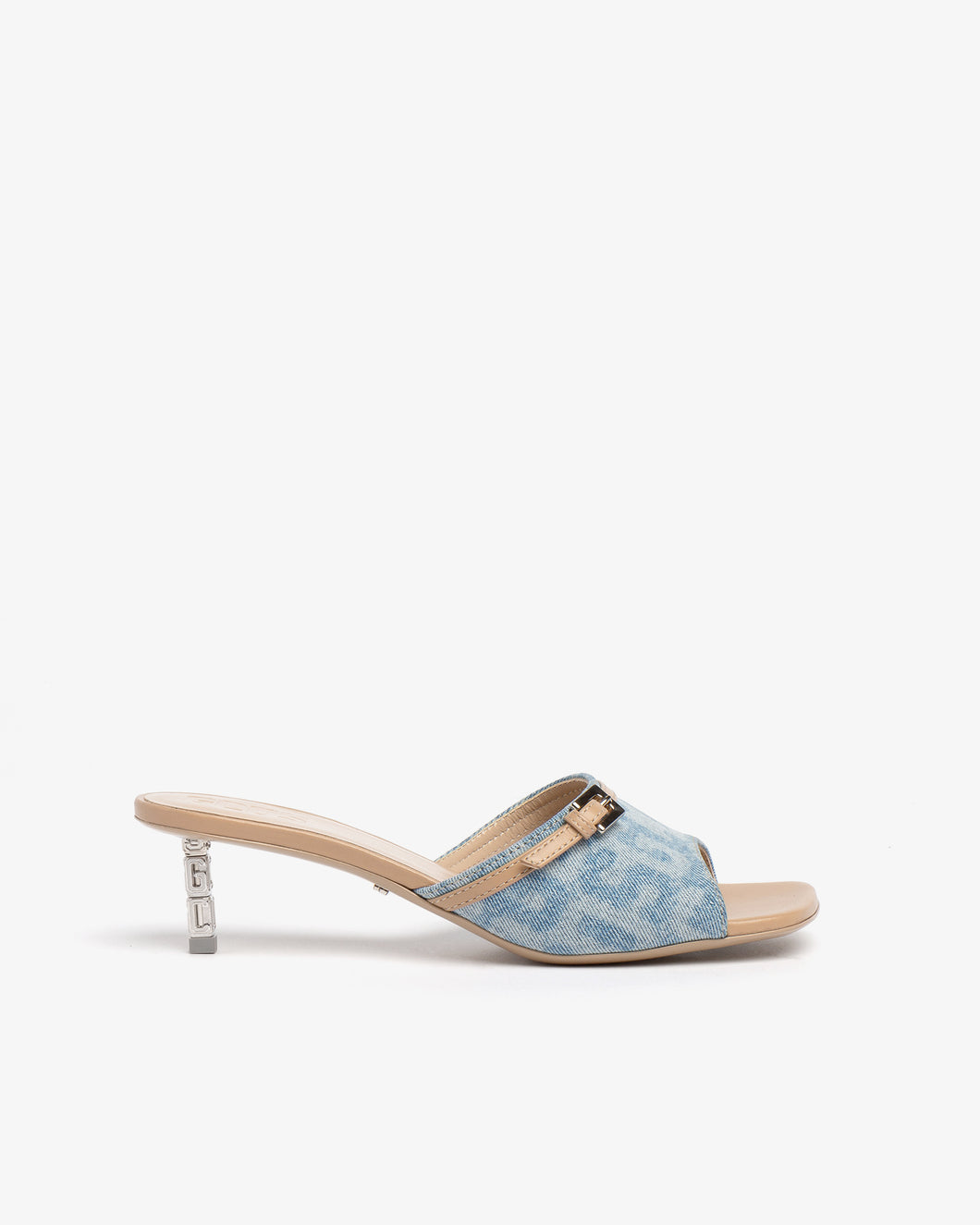 Gcds Monogram Logo Chain Sandals