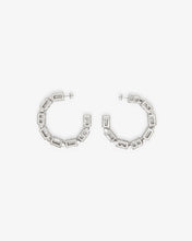 Load image into Gallery viewer, Logo Chain Earrings

