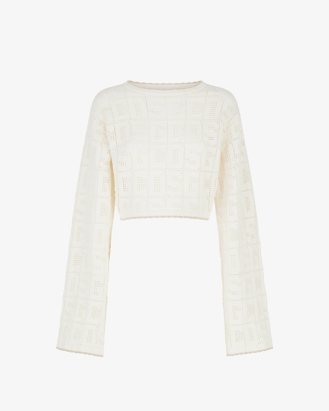 Gcds Monogram Macramé Top