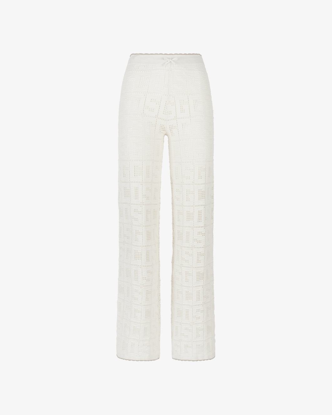 Gcds Monogram Macramé Trousers