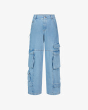 Load image into Gallery viewer, Ultracargo denim trousers
