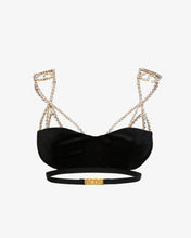 Load image into Gallery viewer, Gcds Bling Velvet Bra
