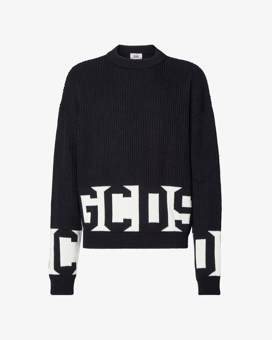 Gcds wool low band sweater