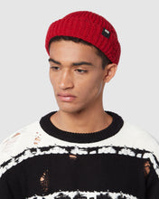 Load image into Gallery viewer, Giuly hat rips: Unisex Hats Bordeaux | GCDS
