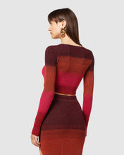 Load image into Gallery viewer, Lurex degradé mini cardigan: Women Knitwear Multicolor | GCDS
