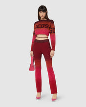 Load image into Gallery viewer, Lurex degradé knit trousers: Women Trousers Multicolor | GCDS
