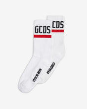 Load image into Gallery viewer, Gcds logo socks: Unisex Socks White | GCDS
