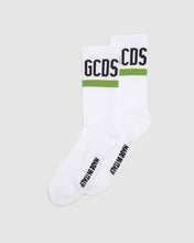 Load image into Gallery viewer, Gcds logo socks: Unisex Socks Green | GCDS
