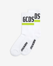 Load image into Gallery viewer, Gcds Logo Socks | Unisex Socks Lime | GCDS
