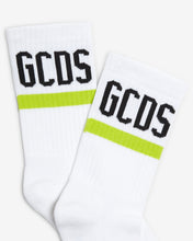 Load image into Gallery viewer, Gcds Logo Socks | Unisex Socks Lime | GCDS
