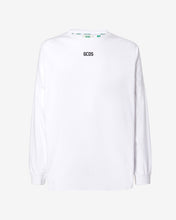 Load image into Gallery viewer, Eco Logo Long Sleeves T-shirt | Men T-shirts White | GCDS
