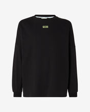 Load image into Gallery viewer, Eco Logo Long Sleeves T-shirt | Men T-shirts Lime | GCDS

