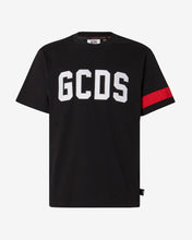 Load image into Gallery viewer, Gcds Logo Regular T-Shirt | Men T-shirts Black | GCDS
