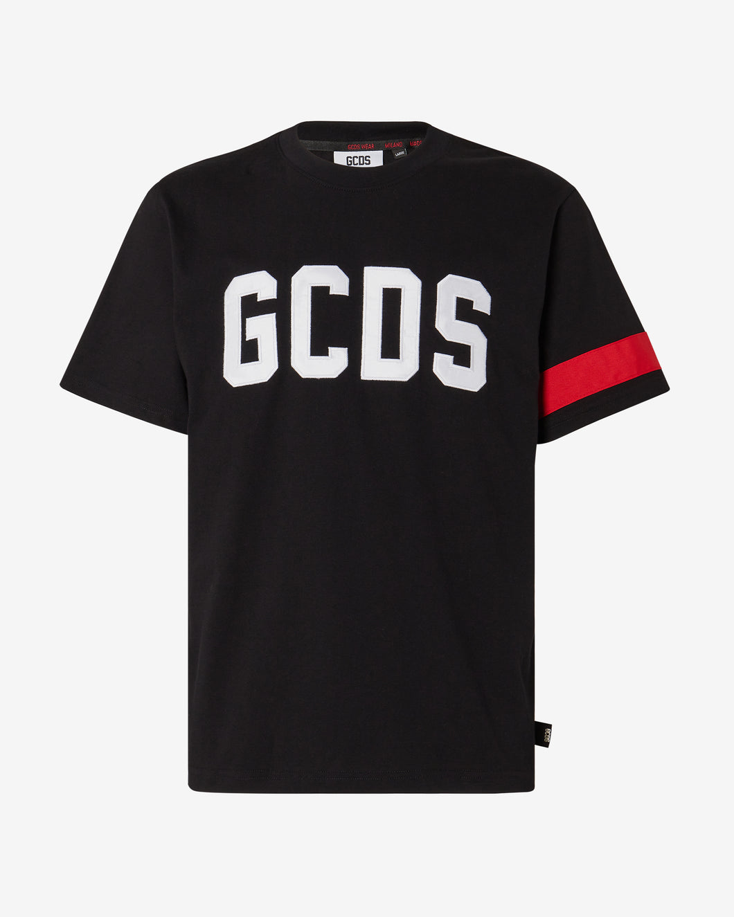 Gcds Logo Regular T-Shirt | Men T-shirts Black | GCDS