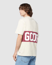 Load image into Gallery viewer, Gcds logo band regular t-shirt: Men T-shirts Bordeaux | GCDS
