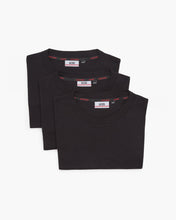 Load image into Gallery viewer, Three-Pack Cotton T-Shirt | Men T-shirts Black | GCDS
