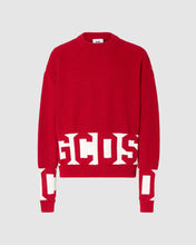 Load image into Gallery viewer, Gcds low band sweater: Men Knitwear Red | GCDS
