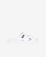 Load image into Gallery viewer, Rubber Gcds Slides | Unisex Shoes White | GCDS
