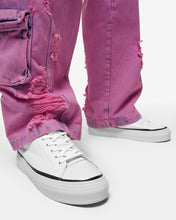 Load image into Gallery viewer, Leather Logo Sneakers | Men Shoes Black | GCDS
