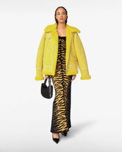 Load image into Gallery viewer, Shearling Jacket | Unisex Coats &amp; Jackets Yellow | GCDS®
