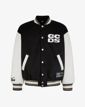 Load image into Gallery viewer, Wirdo Varsity Bomber | Unisex Coats &amp; Jackets Black | GCDS®
