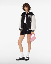 Load image into Gallery viewer, Wirdo Varsity Bomber | Unisex Coats &amp; Jackets Black | GCDS®
