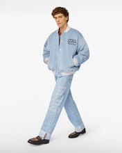 Load image into Gallery viewer, Gcds Relaxed Laser Denim Trousers | Men Trousers Light Blue | GCDS®
