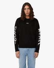 Load image into Gallery viewer, Gcds Graffiti Brushed Sweater | Men Knitwear Black | GCDS®

