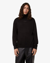Load image into Gallery viewer, Gcds Signed Turtleneck | Men Knitwear Black | GCDS®
