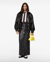 Load image into Gallery viewer, Leather Skirt | Unisex Mini &amp; Long Skirts Black | GCDS®
