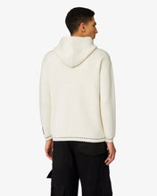 Load image into Gallery viewer, Hoodie Knit Jacket | Men Coats &amp; Jackets Off White | GCDS®

