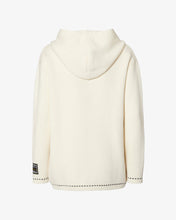 Load image into Gallery viewer, Hoodie Knit Jacket | Men Coats &amp; Jackets Off White | GCDS®
