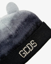 Load image into Gallery viewer, Teddy Degradé Hat | Unisex Hats Black | GCDS®
