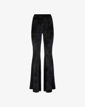 Load image into Gallery viewer, Velvet Trousers | Women Trousers Black | GCDS®
