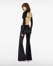 Load image into Gallery viewer, Velvet Trousers | Women Trousers Black | GCDS®
