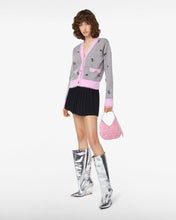 Load image into Gallery viewer, Gcds Kittho Cardigan | Women Knitwear Grey | GCDS®
