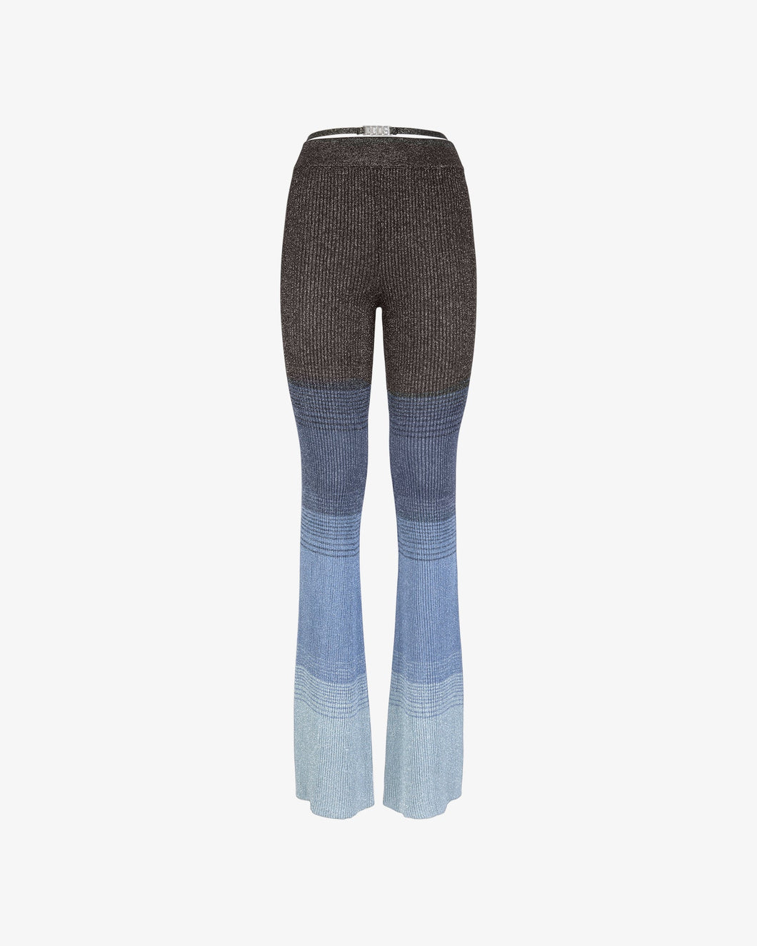 Lurex Degradé Knit Trousers | Women Trousers Multicolor | GCDS®