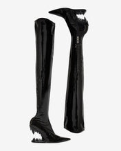 Load image into Gallery viewer, Morso Vinyl Boots | Women Boots Black | GCDS®
