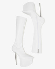 Load image into Gallery viewer,  Pole Boots | Women Boots White | GCDS®
