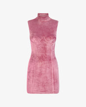 Load image into Gallery viewer, Velvet Mini Dress | Women Mini &amp; Long Dresses Mauve Pink | GCDS®
