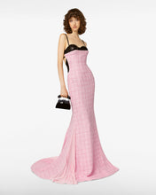Load image into Gallery viewer, Tweed Long Dress | Women Mini &amp; Long Dresses Pink | GCDS®
