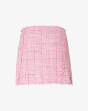 Load image into Gallery viewer, Tweed Mini Skirt | Women Mini &amp; Long Skirts Pink | GCDS®
