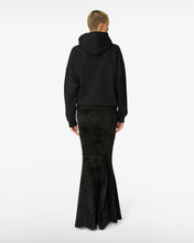 Load image into Gallery viewer, Velvet Long Skirt | Women Mini &amp; Long Skirts Black | GCDS®
